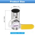 thumbnail image 2 of 1.5 Inch Duct Backdraft Damper, Manual Adjustment Airflow Volume Damper for Vents Fans Extractors Range Hoods Heating Systems, 2 of 7