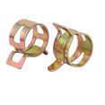 thumbnail image 3 of Unique Bargains 20 Pcs Collier de Ressorts 14mm pour Tuyau de Carburant, Ton Bronze, 3 of 3