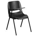 thumbnail image 1 of Bowery Hill Ergonomic Shell Chair in Black, 1 of 6