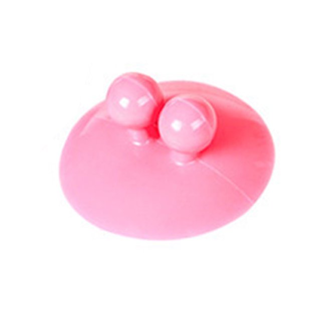Maoww 4pcs Multifunctional PVC Material Bathroom Kithen Vacuum Sucker Hook Wall Hanger Strong Suction Force