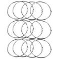thumbnail image 4 of 12Pcs DIY Binder Rings Reusable Photo Ablum Rings Loose Leaf Binder Rings Scrapbooking Binder Rings, 4 of 9