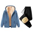 thumbnail image 1 of Gspmoly Mens Tshirt, Men'S Casual Oversize Solid Color Drawstring Trouser Long Sleeve Hooded Set Summer Tops Clearance, 1 of 2