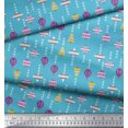 thumbnail image 3 of Soimoi Modal Satin Fabric Ornament Home Decor Print Sewing Fabric Yard 42 Inch Wide, 3 of 3