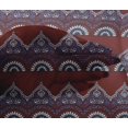 thumbnail image 4 of oneOone Viscose Chiffon Fabric Leaves & Floral Block Decor Fabric Printed BTY 42 Inch Wide, 4 of 4