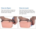 thumbnail image 3 of 52 oz Salad Containers To Go with 3 Compartments, Leak Proof Salad Tupperware, 3 of 5