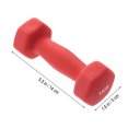 thumbnail image 2 of IFANLANDOR Fitness Weight Dumbbells For At-Home Workouts Red 2Pcs, 2 of 6