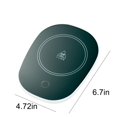 thumbnail image 3 of Cup Warmer under $5! CQCYD USB Cup Warmer, 55°C Auto Heat Keeping Mug Warmer Pad, Smart Warming Plate for Coffee Tea Milk, Office Desk Warmer for Home Use, 3 of 9