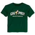 thumbnail image 1 of Future Tailgater Cal Poly Mustangs Logo Baby/Toddler T-Shirt (3T), 1 of 3