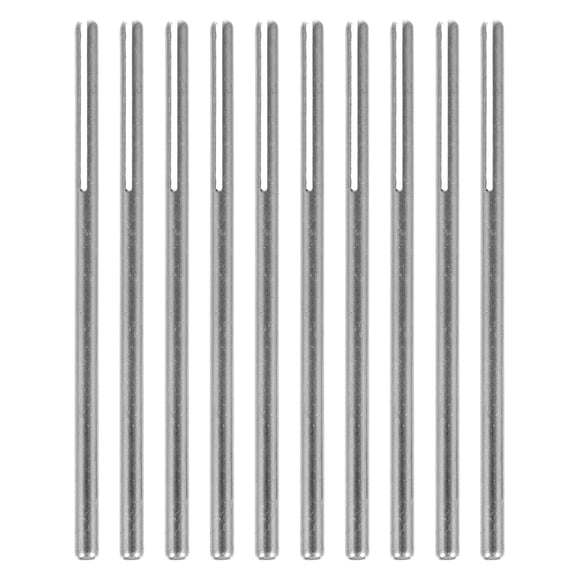 MasteelfCA 10 Pcs 1 Bag Premium Safe Connecting Rods Durable Clamping Rods (Silver)