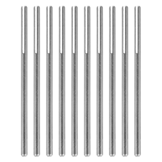 MasteelfCA 10 Pcs 1 Bag Premium Safe Connecting Rods Durable Clamping Rods (Silver)