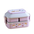 thumbnail image 2 of Dvkptbk Lunch Box Double-Layer Compartmented Lunch Box Student Insulated Lunch Box Microwave Portable Portable Compartmented Lunch Box Camping Essentials, 2 of 4