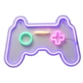 thumbnail image 4 of Merkury Innovations 16.14" Gaming LED Neon Wall Sign, Blue 1-pack, 4 of 6