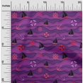 thumbnail image 2 of oneOone Viscose Chiffon Sea Green Fabric Sea Craft Projects Decor Fabric Printed By The Yard 42 Inch Wide, 2 of 4