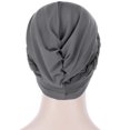 thumbnail image 4 of Bangcool Turban Headwrap Twisted Braid Elastic Beanie Headwrap Hair Loss Cover Sleep Cap, 4 of 8