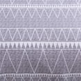 thumbnail image 2 of 2 Pcs Twin Boho Duvet Cover, Soft Mircrofiber White Geometric Pattern Printed on Grey Bohemian Comforter Cover Bedding Set, 2 of 5