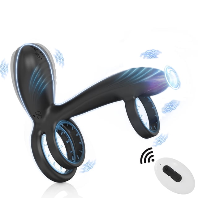 Xbonp Vibrating Penis Ring with 10 vibration modes & 10 swing modes.