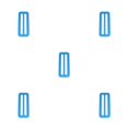 thumbnail image 3 of ZLight Weight Belt Slide Keeper Dive Fittings Holder Buckles Small Aluminum Scuba Diving Webbing Harness Retainer Tool Blue 5Set, 3 of 6