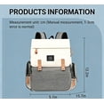 thumbnail image 4 of Nestbag Unisex Diaper Backpack Black, 4 of 4