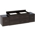 thumbnail image 1 of Imaginations Américaines 76 po W Vanity Set Gris, 1 of 1