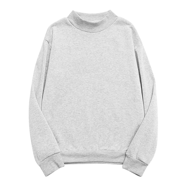 Jamicy Chandails en Molleton pour Adolescentes 2025 Nouvelle Mode Décontractée Chandails en Molleton Surdimensionnés Col Rond Manches Longues Pull Tops 2025 Mode Automne Vêtements Légers Tees