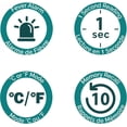 thumbnail image 3 of Wellworks™ Infrared Ear & Forehead Thermometer, 3 of 6