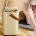 thumbnail image 4 of Dvkptbk bathroom trash can Kitchen Trash Smart Charging Can , Stainless Steel, Rectangle, Sensor-Activated Lid Garbage Bin for Home, Slim Save Space(20L), 4 of 9