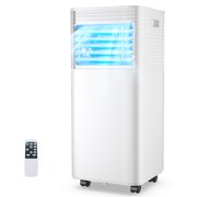 Giantex 4-in-1 Portable Air Conditioner 10000BTU, Multi-function & Powerful AC Unit w/Sleep Mode, Suitable for Bedroom, Living Room, Office, Black
