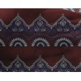 thumbnail image 4 of oneOone Georgette Viscose Fabric Leaves & Floral Block Decor Fabric Printed BTY 42 Inch Wide, 4 of 4