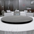 thumbnail image 4 of Shisuyan Round Tabletop Rotating Tray Black Marble Texture 1Pack 11.79x11.79in, 4 of 9