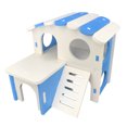 thumbnail image 2 of Hamster House Plastic DIY Double Layer Small Animal Hideout Hamster Play Hut, 2 of 10