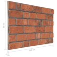 thumbnail image 4 of vidaXL 3D Wall Panels with Terracotta Brick Design 10 pcs EPS, 4 of 5