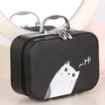 thumbnail image 2 of relayinert Multifunctional Cartoon Portable Travel High Capacity Double Layer Makeup Cosmetics Case Box, 2 of 9