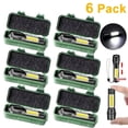 thumbnail image 2 of From Xiao Bei strict selection 1-6PCS Mini Portable LED Flashlight COB Light Telescopic Zoom Torch USB Rechargeable Tactical Camping Hiking Emergency Lantern, 2 of 7