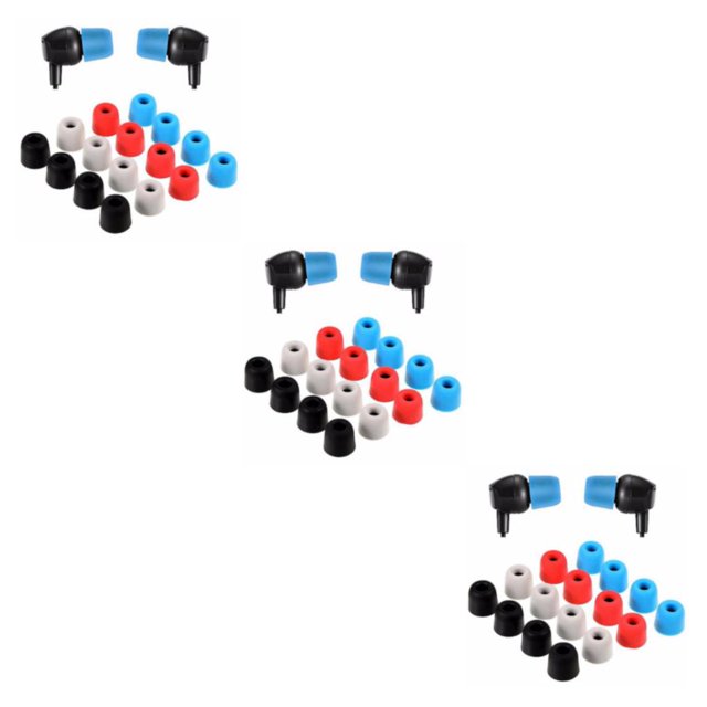 ZheElen 16pack/lot Say Goodbye To Distractions Replacement Earbuds With Noise Isolation 3Set
