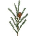 thumbnail image 1 of Vickerman B803926LED Carmel Pine LED Burlap Base Christmas Tree with Warm White Lights - 36 in., 1 of 2