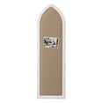 thumbnail image 1 of SOFE Arched Long Framed Bulletin Board for Wall, 39 &Atilde; 12 Inches Fabric Pin Board, Decorative Rustic Dream Boards/Vision Boards, 1 of 7