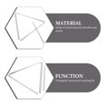 thumbnail image 3 of 1 Set of Percussion Triangle Metal Instrument Children Triangle Instrument with Striker, 3 of 8