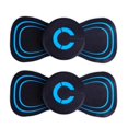 thumbnail image 2 of Whole Body Massager, Portable Cervical Massager USB Charging Reduce Pressure 2 Pcs  for Neck for Back, 2 of 8
