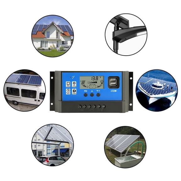 CUITING Solar Generator USB Port Controller Panel 10 Charge Battery Charger Power Powered