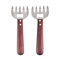 thumbnail image 1 of Metal Meat Shredder Claws Stainless Steel 2Pack 8.7x3x0.8in, 1 of 5
