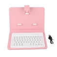 thumbnail image 2 of Keyboard Case, Universal Wireless Flip Cover with Phone Stand and Detachable Magnetic Keyboard for 4.5 to 6.8 Inch Mobile Devices, 2 of 7