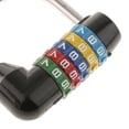 thumbnail image 3 of Milaget 5-Digit Security Combination Lock Luggage Bag Suitcase Padlock Password Lock 6.5x6.5cm, 3 of 7