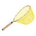 thumbnail image 4 of braveheart Filet de Débarquement de Pêche pour Adulte avec Poignée Filet en Maille Pêche pour Achigan Truite Saumon Poignée en Bois 52x17cm, 4 of 5