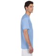 thumbnail image 2 of Hanes 4 oz NANO-T Cool Dri T-Shirt (Light Blue, Medium), 2 of 2