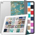 thumbnail image 1 of DuraSafe Cases iPad 9.7 Inch 5 6 Gen Air 1 2 MRJN2LL/A MR7G2LL/A MR7F2LL/A MP2F2LL/A MP2G2LL/A MPGT2LL/A Printed iPad Cover with Translucent Frosted Hard Back - Blossom, 1 of 8