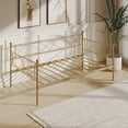 thumbnail image 2 of AKDSteel Metal Twin Daybed, Sofa Bed Frame with Steel Slat Support, Multifunctional Day Bed for Living Room, 2 of 8