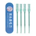 thumbnail image 1 of Double-Headed Nose Hair Trimmer & Ear Pick, Manual Nose Scissors, Portable Grooming Tool, Safe Round Tip, Easy Clean, 1 of 7