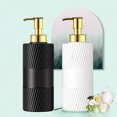 thumbnail image 3 of 2pcs Soap Dispenser Bathroom Refillable Lotion Dispenser Pump Shampoo Bottles, 3 of 7