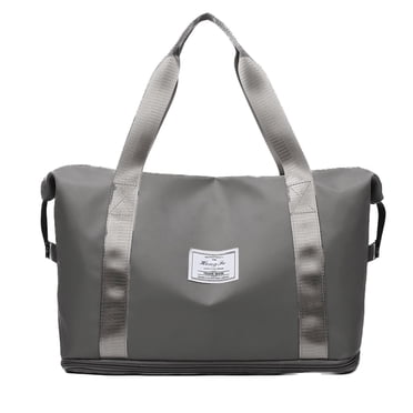 Large Tote Bag with Zipper Expandable Gym Bags, Duffle Bags for Sports and Weekend Travel, Large Capacity Lightweight Overnight Bags for Men and Women, Travel Duffel Bags, Sports Tote Bag