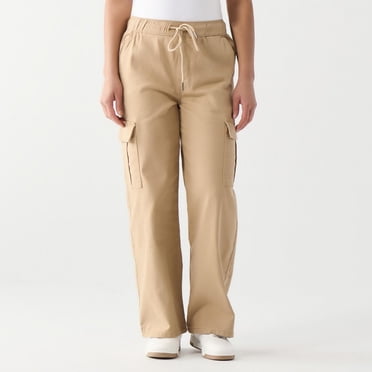 DV Relaxed fit high rise cargo pant with elastic waistband